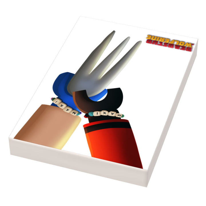 Deadstud & Wolferine (Version 5) Movie Cover (2x3 Tile) for Lego - B3 Customs