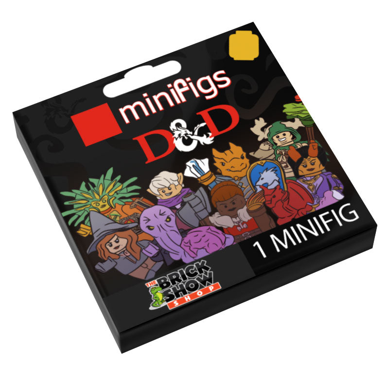 D&D CMF Minifig Pack Custom Printed 2x2 Tile for Lego