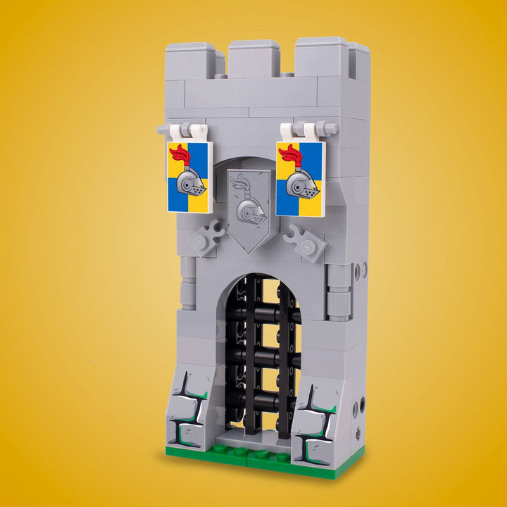 Castle Gate - Custom Castle Modular Building Set made using LEGO parts 2