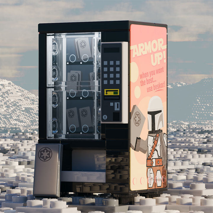 Mando Beskar Vending Machine Building Set - B3 Customs 2