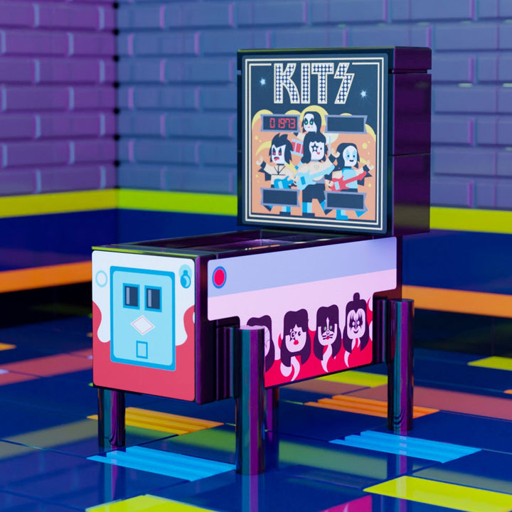 KITS - B3 Customs Pinball Arcade Machine Building Set made using LEGO parts 2