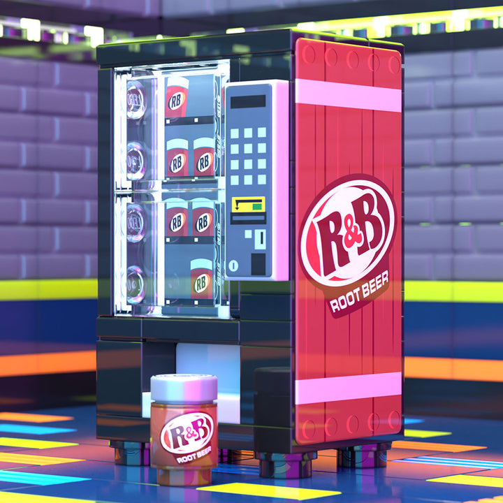 R & B Root Beer - B3 Customs Soda Vending Machine for Lego