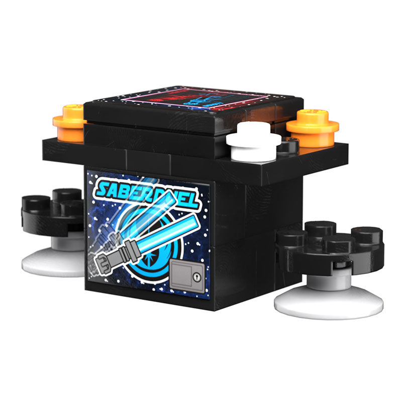 SW Saber Duel 2-Player Classic Arcade made using LEGO parts - B3 Customs