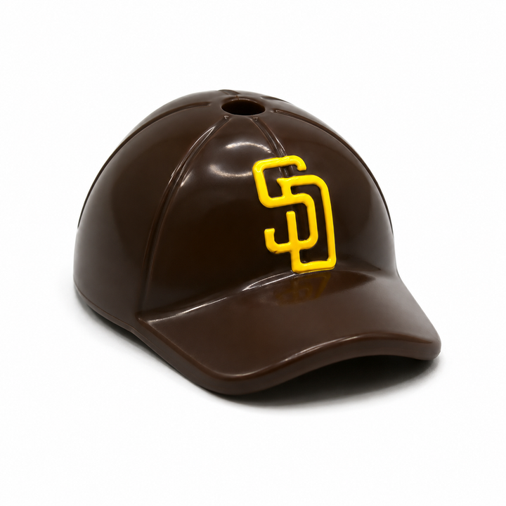 SD baseball cap accessory for LEGO compatible minifigures