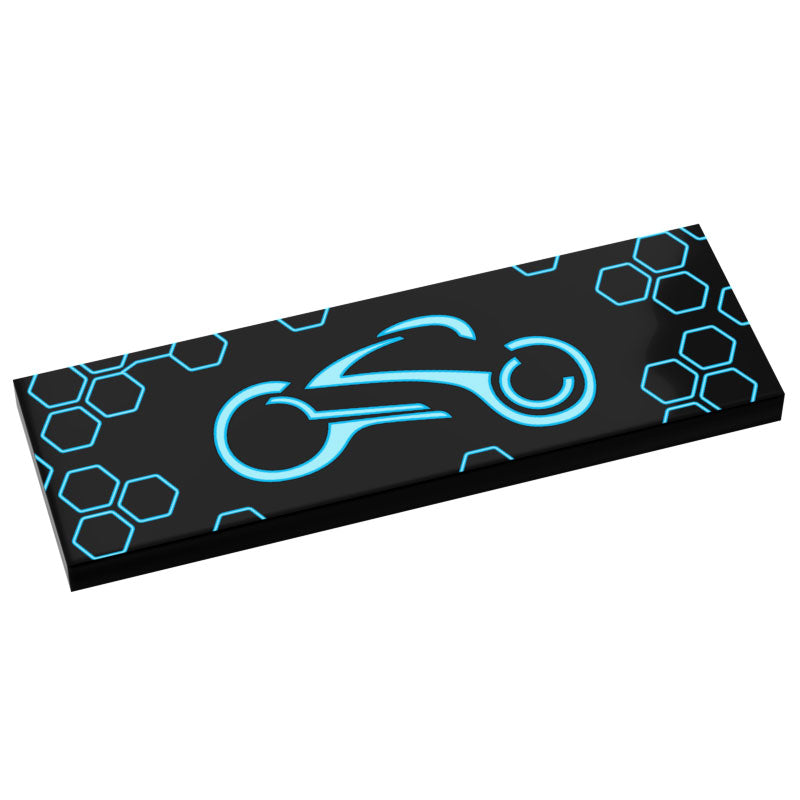 BLOK Lightcyle Panel 2x6 Tile - B3 Customs for Lego