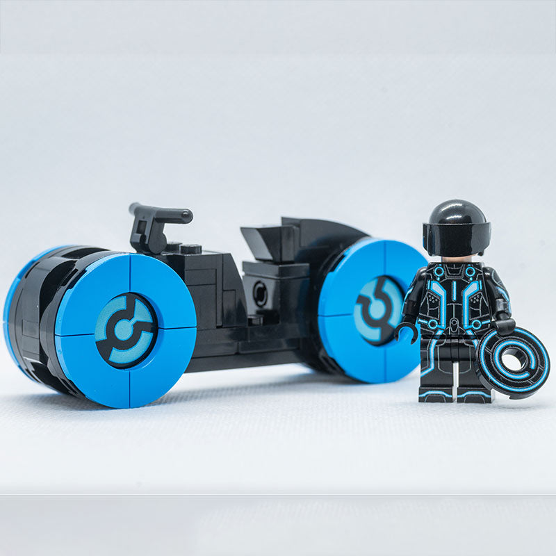 BLOK Lightcycle w/ Minifig for Lego