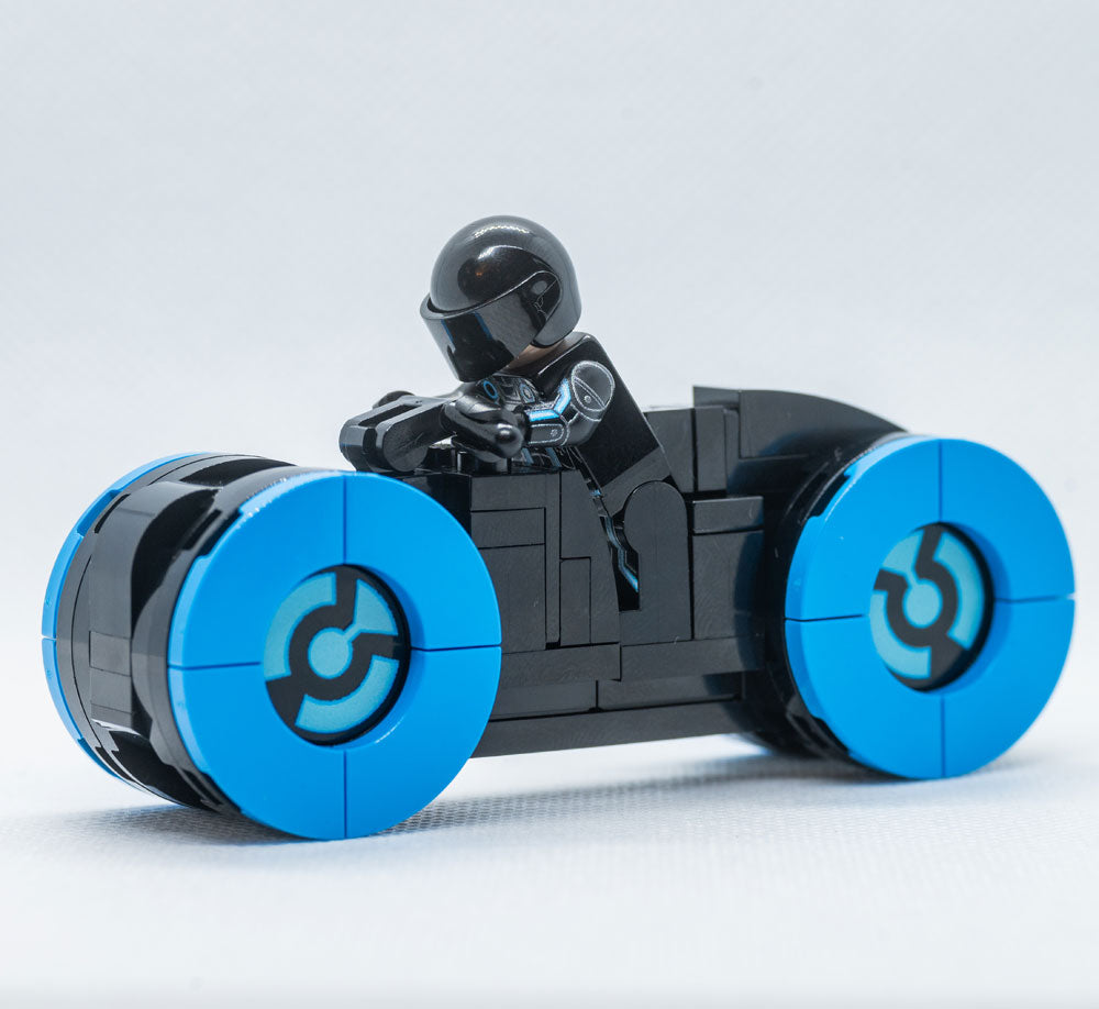 BLOK Lightcycle w/ Minifig for Lego 3