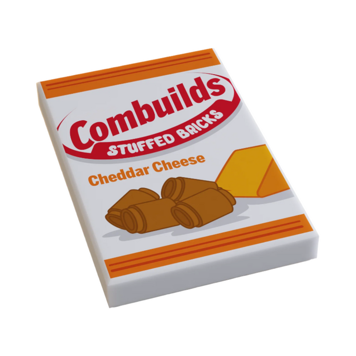 Combuilds Minifig Snack (2x3 Tile) made using LEGO parts