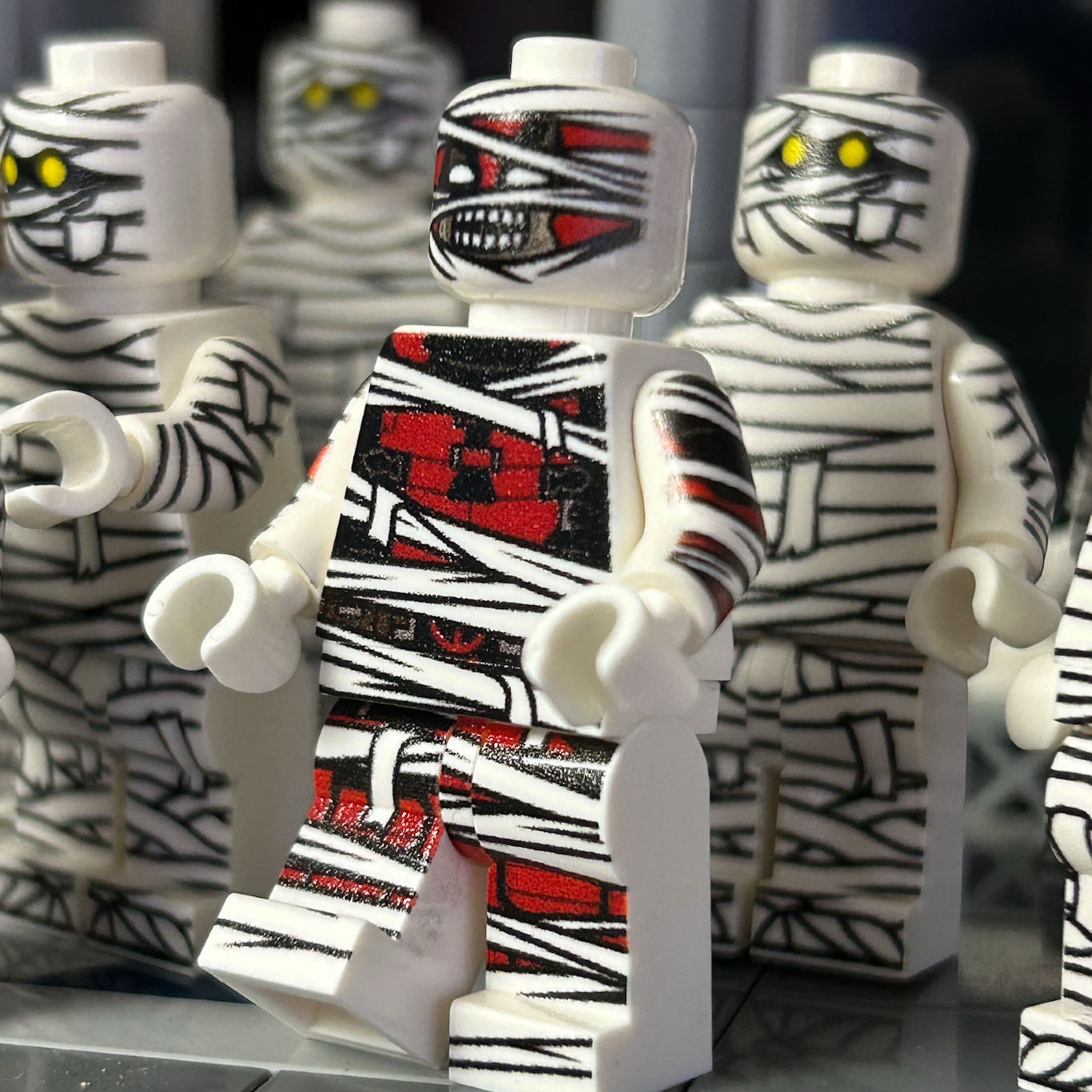 Merc as Mummy Minifig made using LEGO parts 3