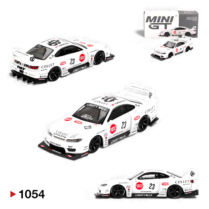 Nissan S15 Silvia LB-Super Silhouette 1:64 by Mini-GT 