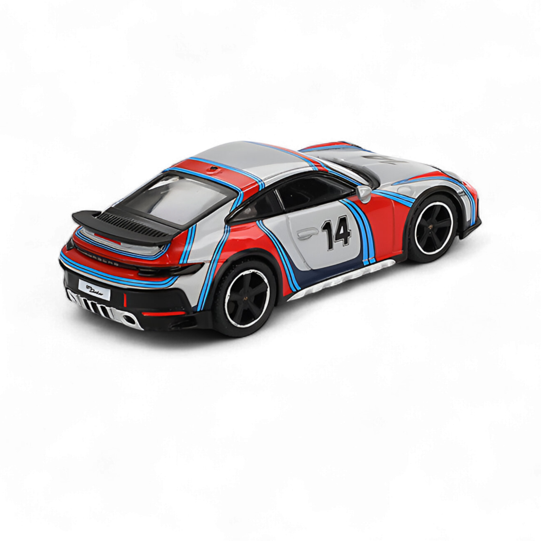 Porsche 911 Dakar “Rally 1974” Ice Grey Metallic 1:64 MGT00964 by Mini-GT 4