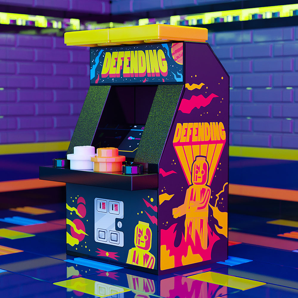 Jet Defencing Machine Defending - B3 Customs Arcade Machine – Big Boy Toys
