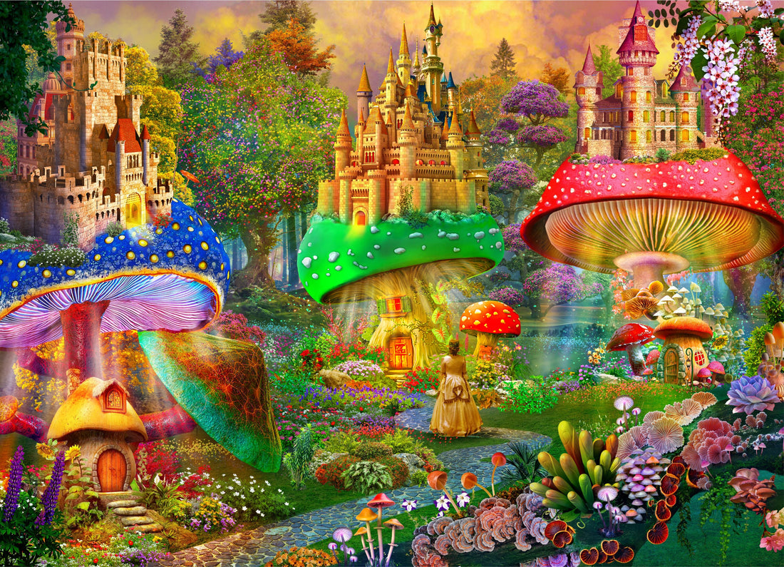 Dream Castle Jigsaw Puzzles 1000 Piece-0