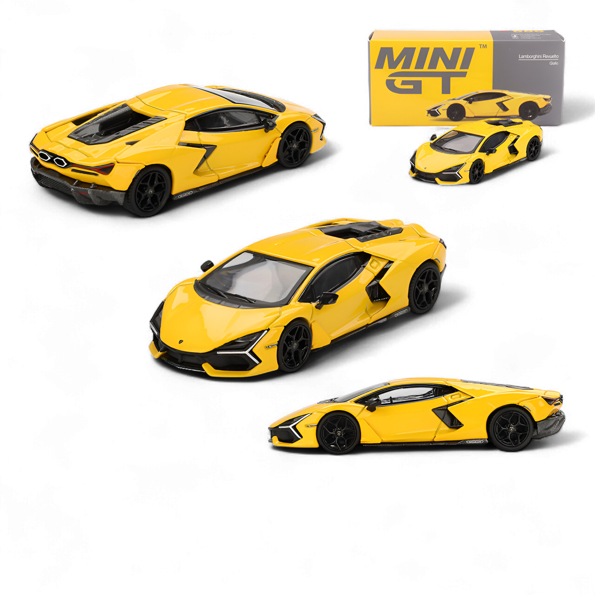 Lamborghini Revuelto Giallo #886 1:64 MGT00886 by Mini-GT