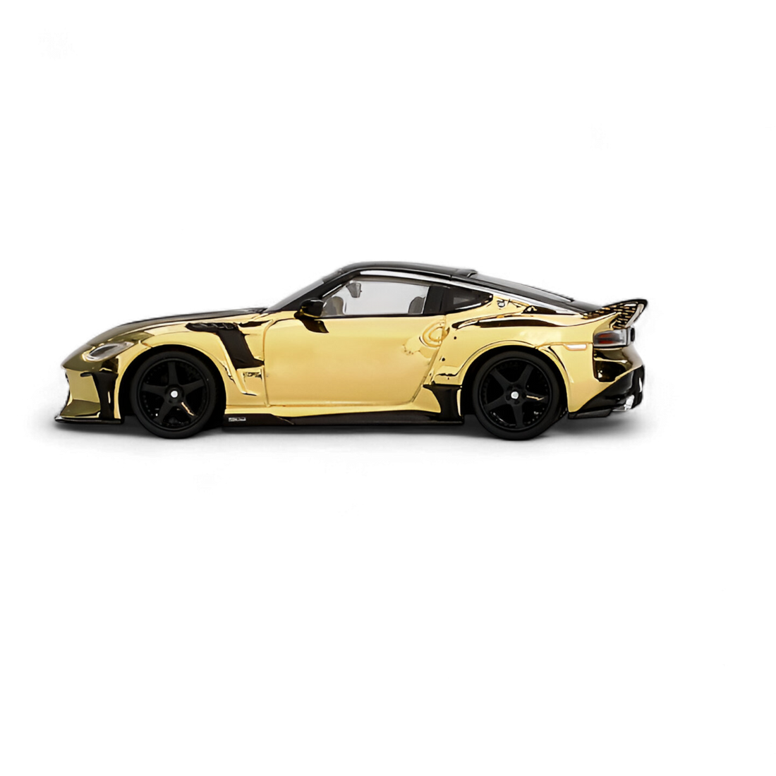 Nissan Z VeilSide FZ400 Gold Chrome LHD 1:64 by Mini-GT  3