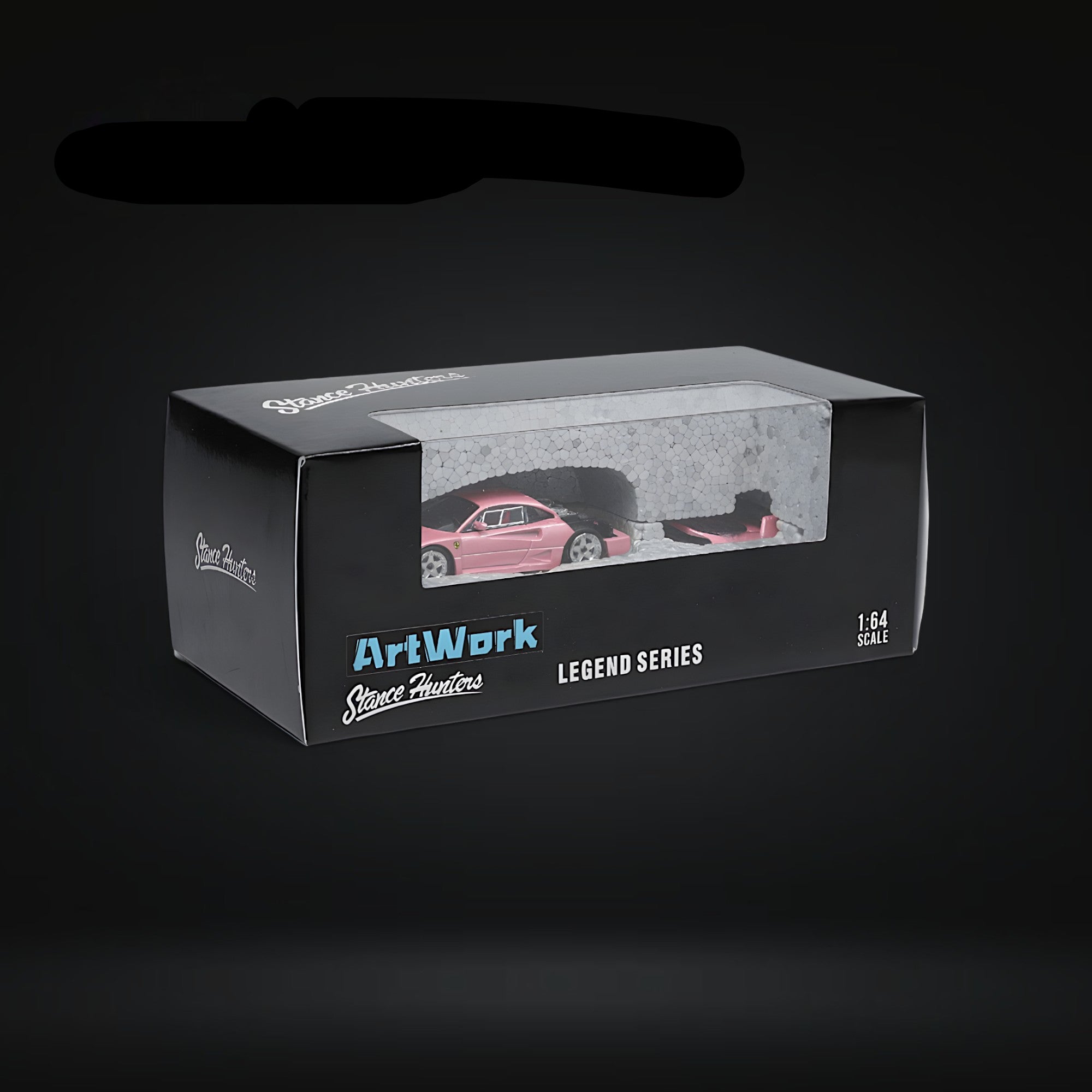 Ferrari F40 LM Pink Luxury Box 1:64 by Stance Hunters 5