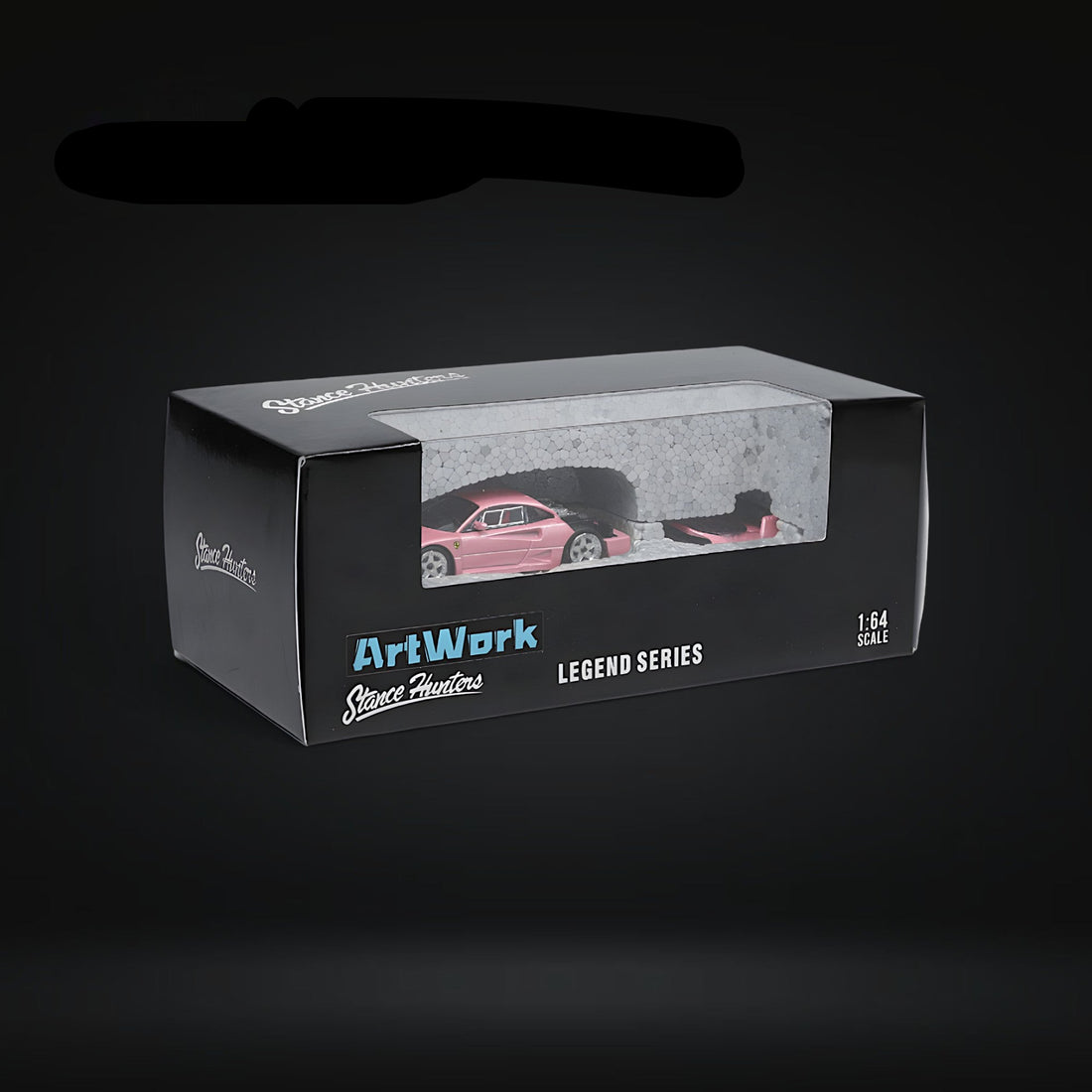 Ferrari F40 LM Pink Luxury Box 1:64 by Stance Hunters 5