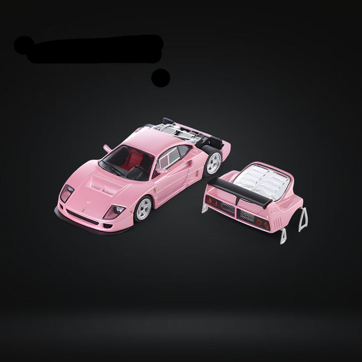 Ferrari F40 LM Pink Luxury Box 1:64 by Stance Hunters 2