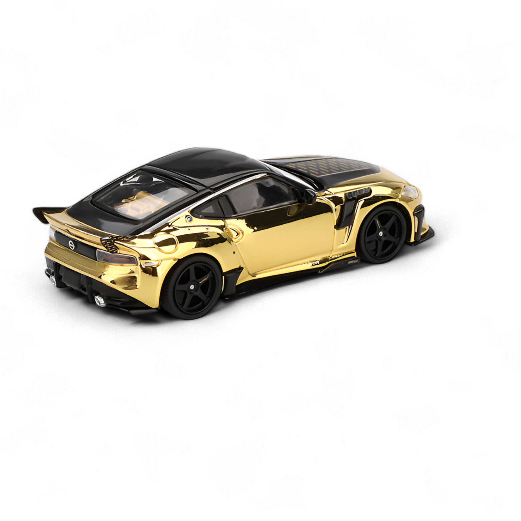 Nissan Z VeilSide FZ400 Gold Chrome LHD 1:64 by Mini-GT  4