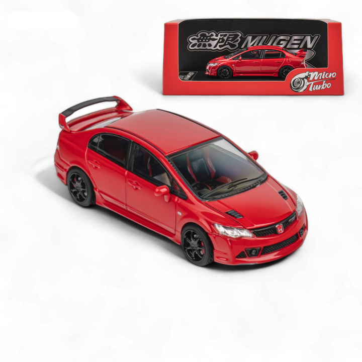Honda Civic Type R FD2 MUGEN RR Custom - Red 1/64 by Microturbo