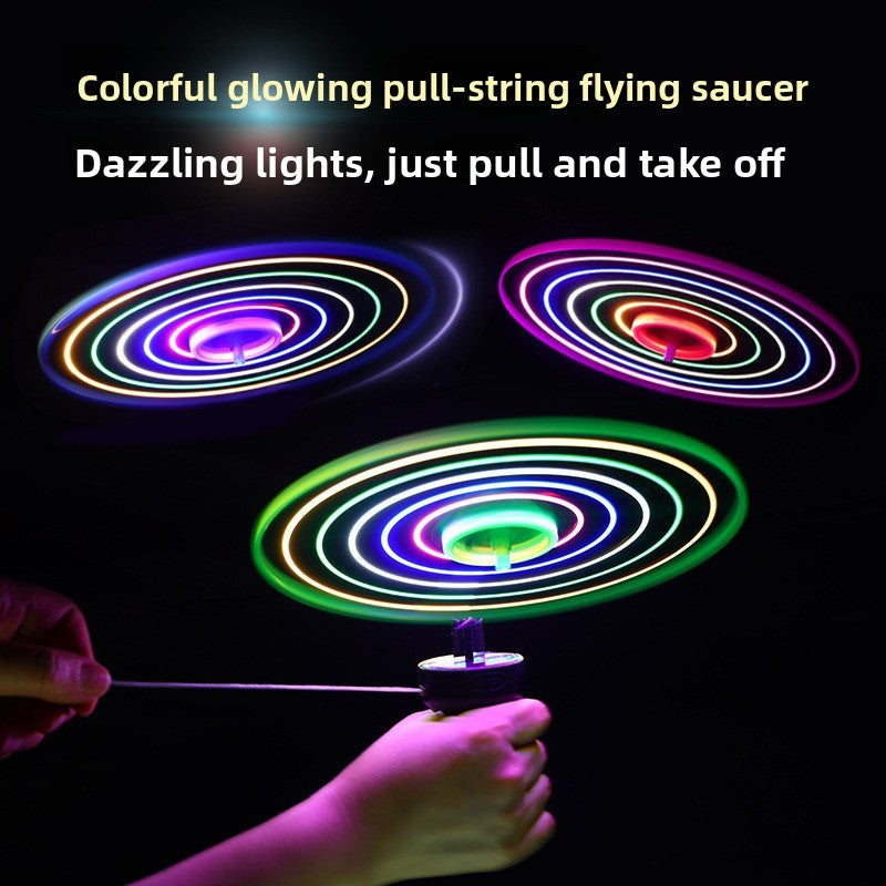 LED Flying Toy Pull String – LED Flying Disc 4