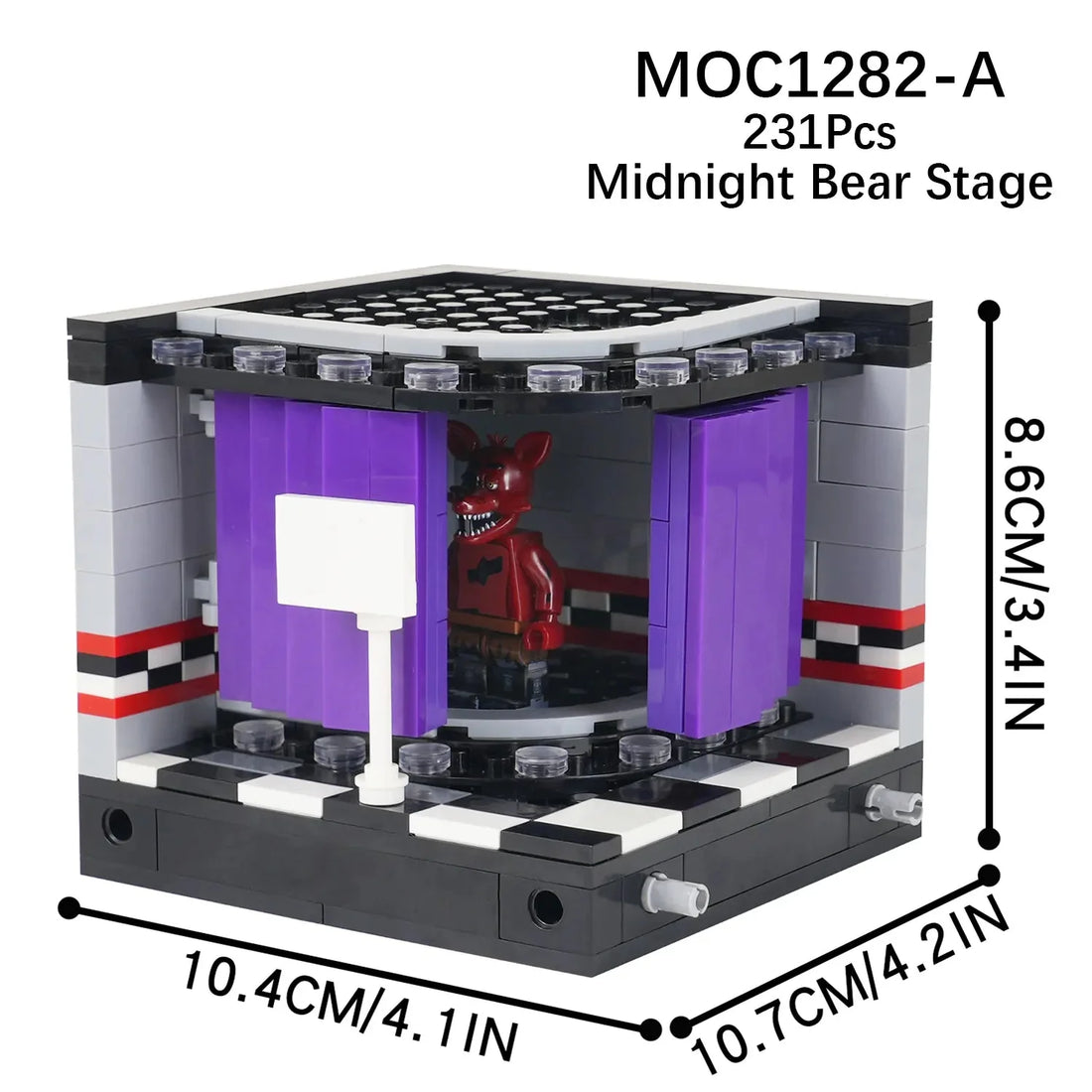 FNAF Bear Stage for Lego