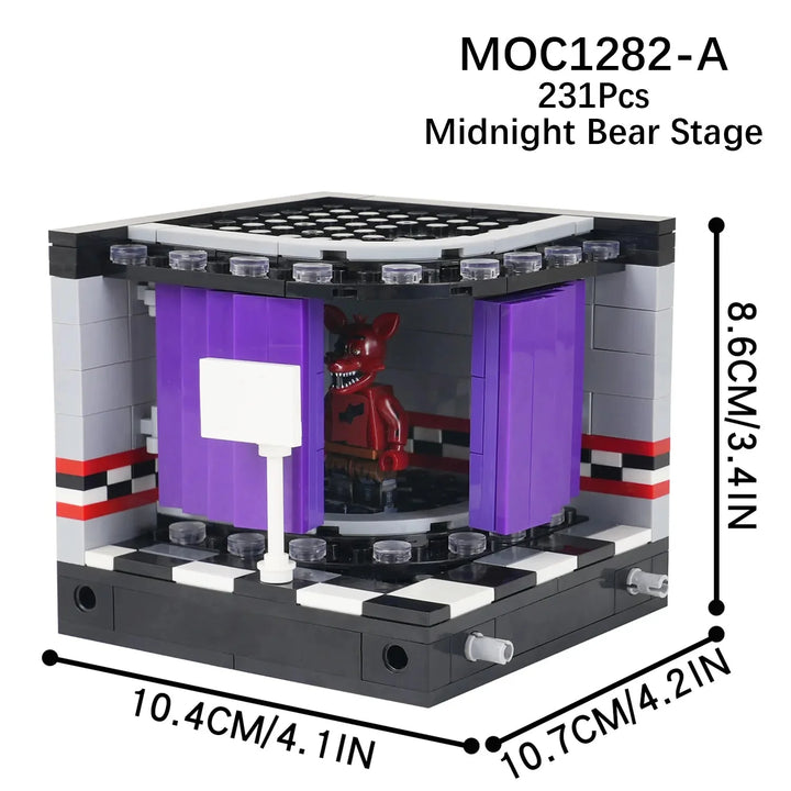 FNAF Bear Stage for Lego