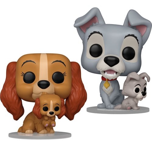 Funko Pop! Disney - Lady and the Tramp 70th Anniversary Vinyl Figures - Select Figure(s)