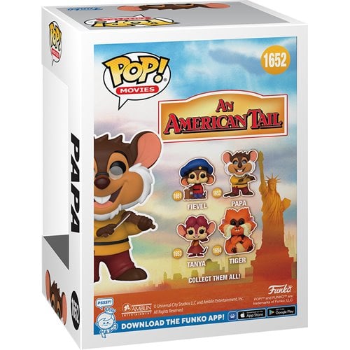 Funko Pop! Movies - An American Tail Vinyl Figures - Select Figure(s) 7