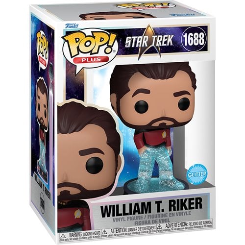 Funko Pop! Plus Star Trek Transporter Glitter Vinyl Figures - Select Figure(s) 3