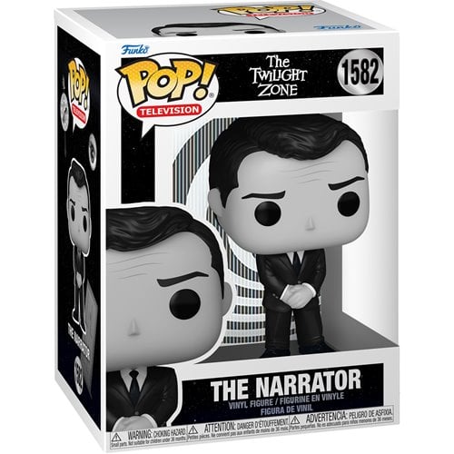 Funko Pop! Television - The Twilight Zone 1959 The Narrator Vinyl Figure (Slight Package Damage)