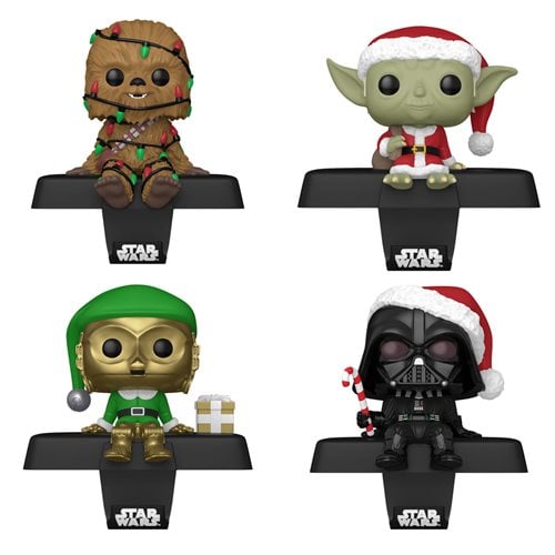 Funko Star Wars Holiday Edge-Sitter Stocking Holder - Select Figure(s)