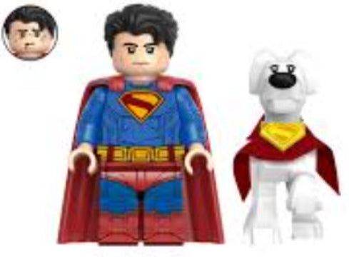Heroic Caped Duo Building Block Figures for Lego
