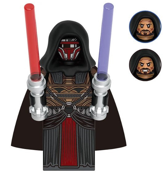 Masked Sith Warlord Custom Minifig for Lego