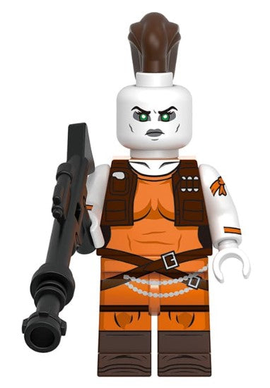 Bounty Huntress Custom Minifig for Lego