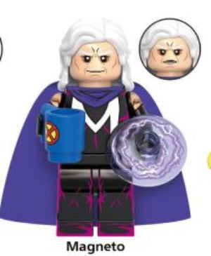 Magneto figure for Lego