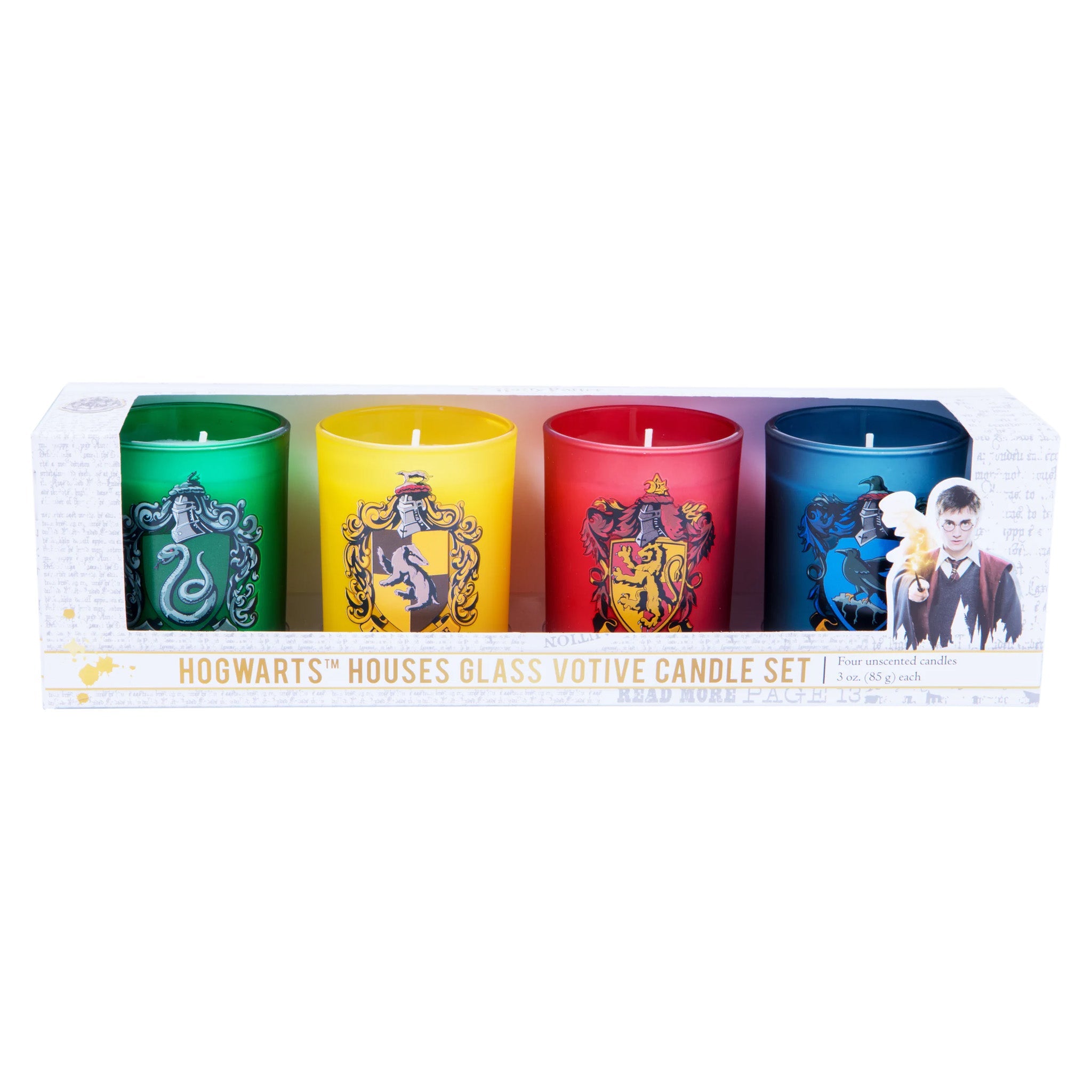 Harry Potter Hogwarts House Candle Set 6