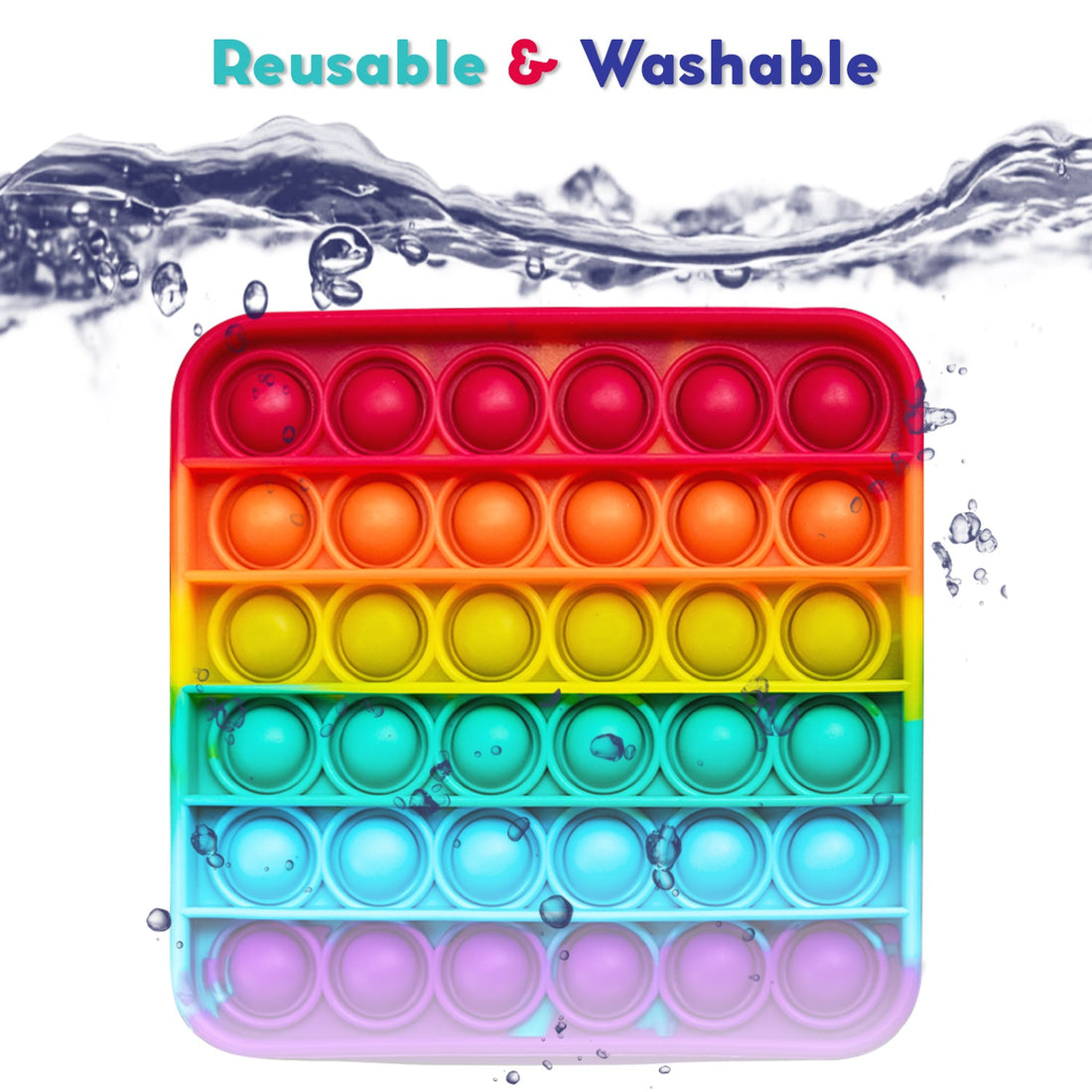 4 Extra Rainbow Fidget Mats (The Fidget Game: Sight Words) 4