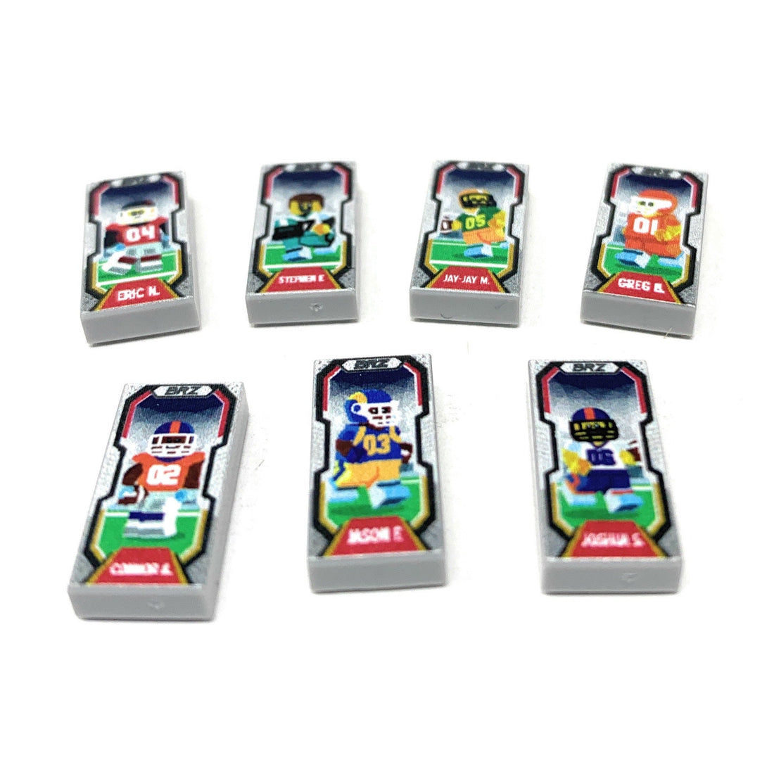 B3 Customs® Football Cards Fan Pack Lego Tiles 3