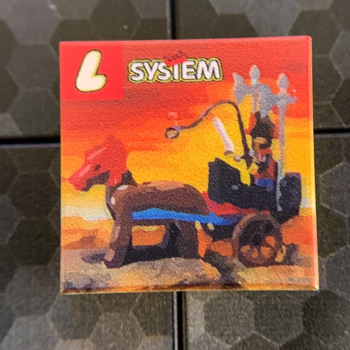 Rapid River Village Western Set 6763 - Custom Printed 2x2 Tile