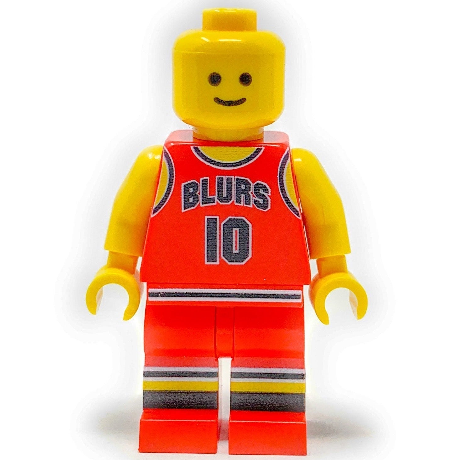 Chicago Blurs #10  - B3 Customs® Basketball Player Minifig