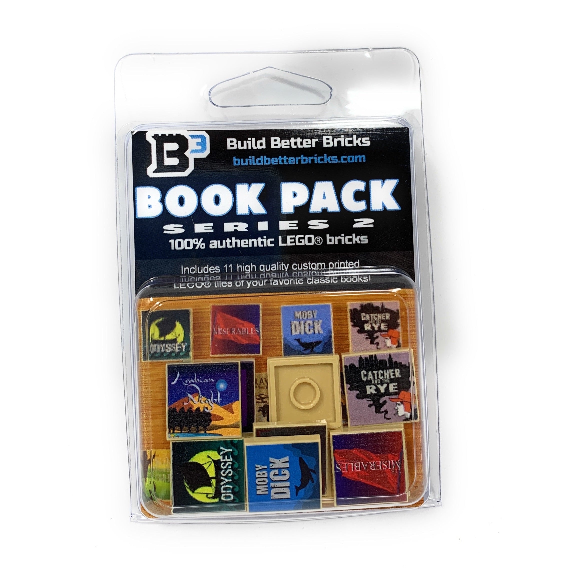 B3 Customs Classic Books Pack (Series 2) made using LEGO parts 2