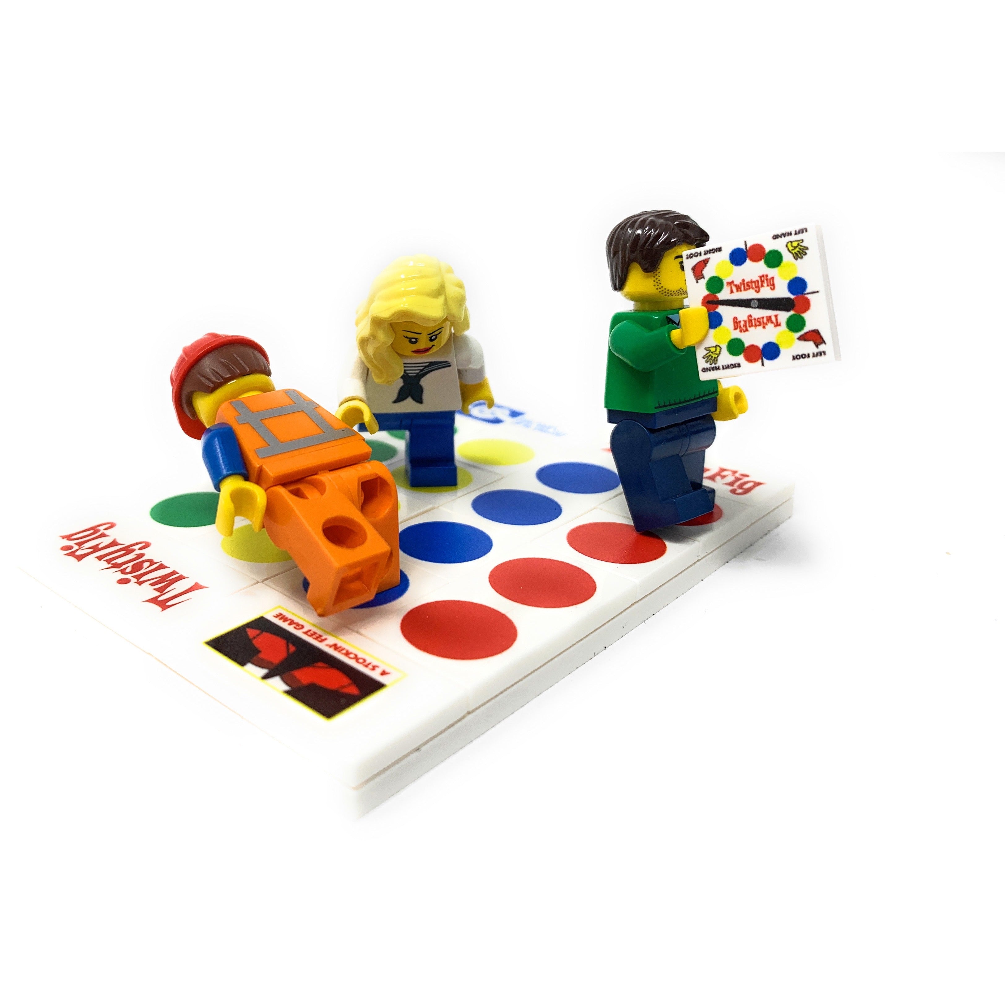 TwistyFig Minifig Board Game Building Set made using LEGO parts 2