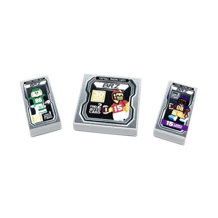 B3 Customs® Football Cards Fan Pack Lego Tiles 2