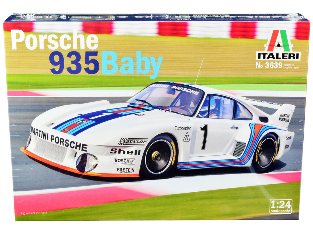 Skill 3 Model Kit Porsche 935 Baby 1/24 Scale Model by Italeri-0