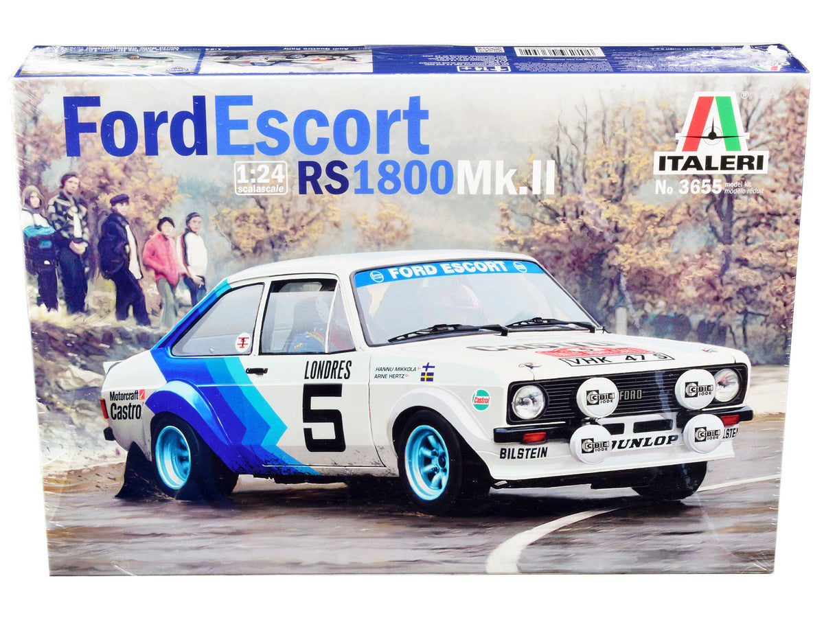 Ford Escort RS 1800 Mk.II #5 Rallye Monte Carlo (1979) 1/24 Scale Skill 2 Model Kit by Italeri