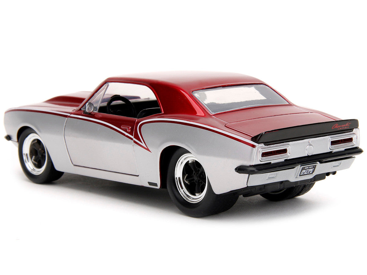 Chevrolet 1967 Camaro Candy Red and Silver Metallic Chevrolet 1967 Camaro Candy Red and Silver Metallic