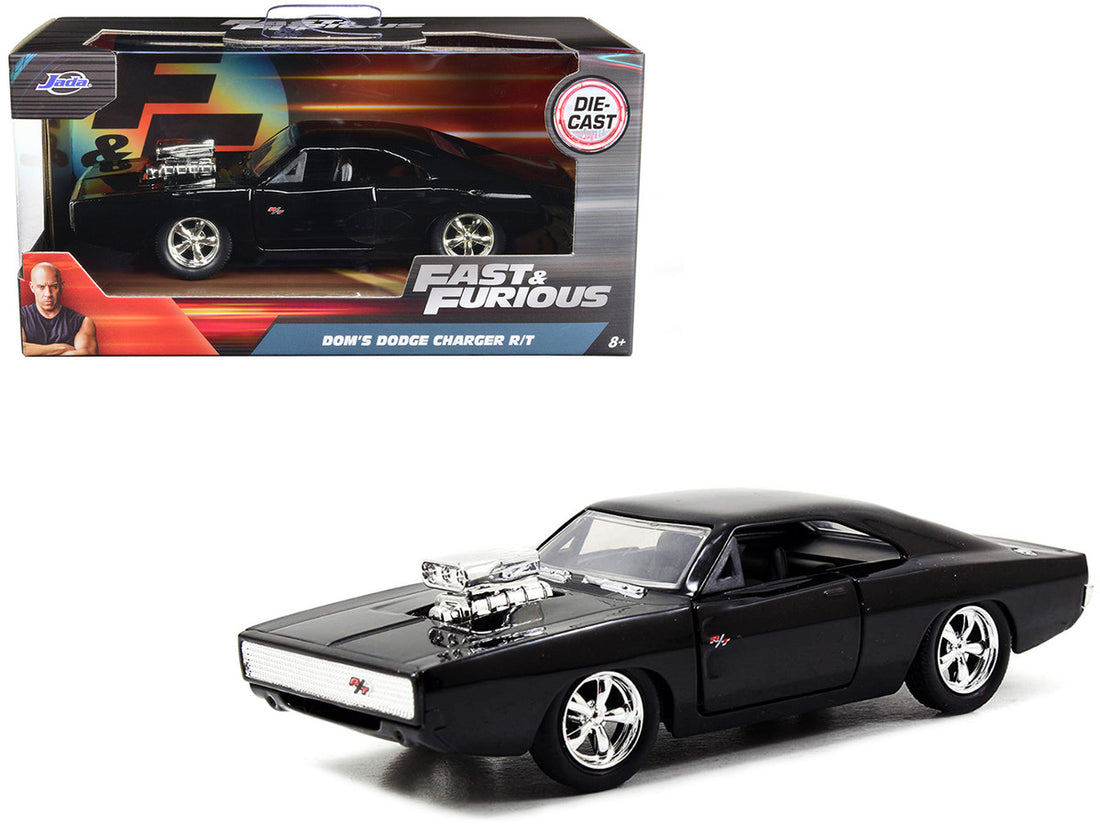 Dom's Dodge Charger R/T Black "Fast & Furious 7" (2015) Movie 1/32 Diecast Model Car by Jada-0