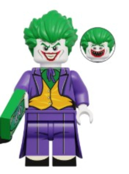Clown Prince Custom Minifig – Chaotic Crime Mastermind for Lego