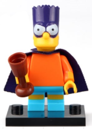 Bartman Custom Minifig for Lego